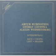 RUBINSTEIN - CZYFFRA - WEISSENBERG INTERPRETANO BACH - CHOPIN - LISZT - BRAHMS - BOX 5 LP